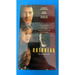 Outbreak (1995) Pandemic Movie VHS Dustin Hoffman Brand New Factory Sealed!